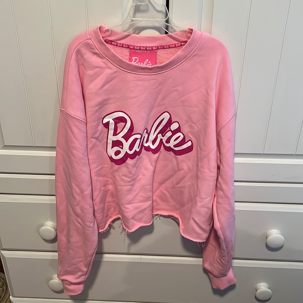 Barbie sweatshirt size medium from forever 21